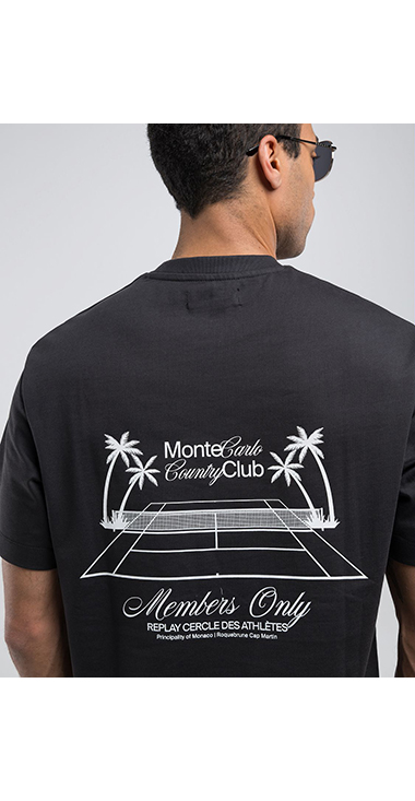 モンテカルロカントリークラブコレクションレギュラーフィットTシャツ 詳細画像